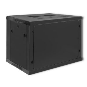 Qoltec 54463 RACK spintelė 19" | 9U | 600 x 500 x 450 | Grūdintos durys | Pakabinama - Image 3