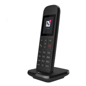 Telekom Speedphone 12 schwarz Mobilteil/Ladeschale IP telefonas Juoda TFT - Image 1