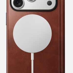 Nomad Modern Leather Folio mobiliojo telefono dėklas 16 cm (6.3") „Folio“ Ruda - Image 3