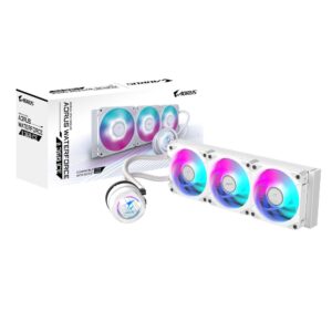 GIGABYTE AORUS WATERFORCE II 360 ICE Procesorius Universalusis skystinis aušintuvas 12 cm Balta