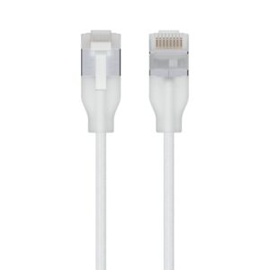 Ubiquiti UACC-Cable-Patch-EL-C6A-15M-W tinklo kabelis Permatomas, Balta Cat6a