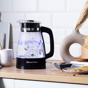 Russell Hobbs 26080-70 elektrinis virdulys 1,7 L 2400 W Juoda, Permatomas - Image 3