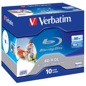 Verbatim 43736 neįrašytas „Blu-Ray“ diskas BD-R 50 GB 10 vnt - Image 2