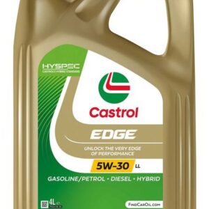 Castrol EDGE 5W-30 LL variklinė alyva 4 L Automobilis