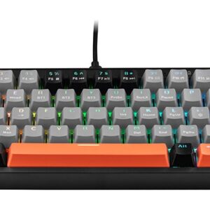Tracer TRAKLA47297 klaviatūra Žaidimams USB + RF Wireless + Bluetooth QWERTY Anglų Pilka - Image 2