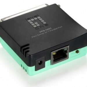 LevelOne FPS-1031 spausdinimo serveris Eterneto LAN Juoda, Žalia - Image 1
