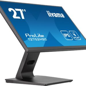 iiyama ProLite T2752MSC-B1AG kompiuterio monitorius 68,6 cm (27") 1920 x 1080 pikseliai „Full HD“ LED Lietimui jautrus ekranas Juoda - Image 1