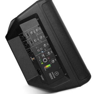 Novox MOBIVOX Lite - 300 W galingumo aktyvusis garsiakalbis su baterija, juodos spalvos