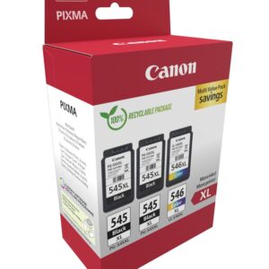 Canon 8286B013 rašalo kasetė 3 vnt Originalus Didelė (XL) išeiga Juoda, Žydras, Rausvai raudona, Geltona - Image 2