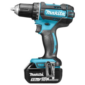 Makita DDF482RTJ elektrinis atsuktuvas arba smūginis įrankis 1900 RPM Juoda, Mėlyna