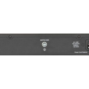 D-Link DGS-1100-18PV2 tinklo komutatorius Valdomas L2 Gigabit Ethernet (10/100/1000) Maitinimas per Eternetą (PoE) 1U Juoda - Image 3