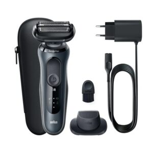 Braun Series 6 61-N1200s Skustuvas Apkarpymo mašinėlė Juoda - Image 1