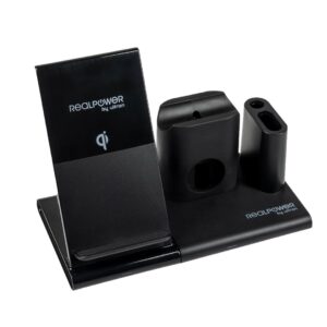 RealPower ChargeAIR Connect Išmanusis telefonas, Išmanusis laikrodis, Planšetinis kompiuteris Juoda USB Belaidis įkrovimas Vidaus - Image 2