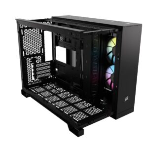 Corsair 2500X RGB „Micro Tower“ Juoda - Image 3