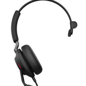 Jabra Evolve2 40 SE Laisvų rankų įranga Vielinis Su lankeliu Biuras / skambučių centras USB Type-C / USB Type-A Juoda - Image 2