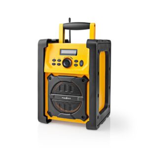 Nedis RDFM3100YW radijo imtuvas Darbo vieta Skaitmeninis Juoda, Geltona - Image 2
