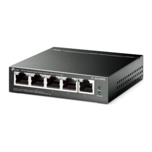 TP-Link TL-SG105PE tinklo komutatorius Valdomas L2 Gigabit Ethernet (10/100/1000) Maitinimas per Eternetą (PoE) Juoda - Image 2