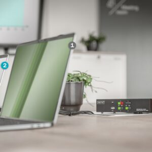 Digitus DS-12880 KVM jungiklis Juoda - Image 2
