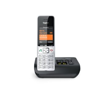 Gigaset COMFORT 500A Analoginio ryšio / DECT telefonas Skambintojo ID Juoda, Sidabras - Image 2