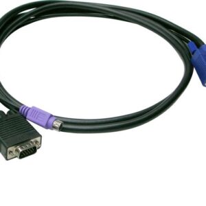 LevelOne ACC-3203 KVM kabelis Juoda 5 m - Image 1