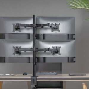 Equip 650159 monitoriaus laikiklis arba stovas 81,3 cm (32") Stalas Juoda