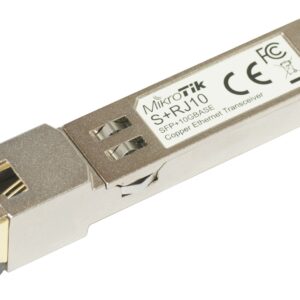Mikrotik S+RJ10 tinklo siųstuvų-imtuvų modulis 10000 Mbit/ai SFP+