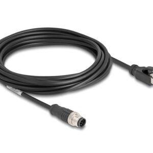DeLOCK 80811 tinklo kabelis Juoda 5 m Cat5e S/FTP (S-STP) - Image 1