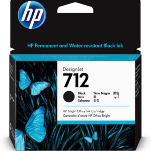 HP 712 80-ml Black DesignJet Ink Cartridge - Image 1
