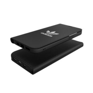 Adidas OR Booklet Dėklas BASIC Apple iPhone 12 Pro Max 6,7" juodos spalvos baltos spalvos 42228 - Image 5