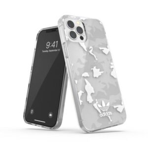 Adidas OR SnapDėklas Camo Apple iPhone 12/12 Pro baltos spalvos 43705