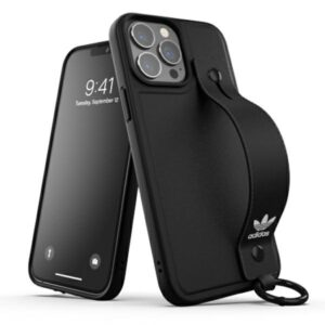 Adidas OR Hand Strap dėklas Apple iPhone 13 ProMax 6,7" juodos spalvos 47139