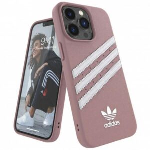 Adidas OR Moulded Dėklas PU Apple iPhone 13 Pro/ 13 6,1" rožinės spalvos 47808