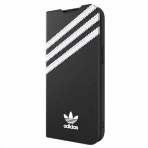 Adidas OR Booklet Dėklas PU Apple iPhone 13 Pro/ 13 6,1" juodos spalvos baltos spalvos 47112 - Image 6