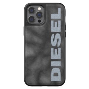 Diesel Moulded Dėklas Bleached DenimApple iPhone 12 12 Pro szaro-baltos spalvos grey-baltos spalvos 44297 - Image 2