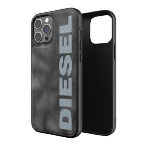 Diesel Moulded Dėklas Bleached DenimApple iPhone 12 12 Pro szaro-baltos spalvos grey-baltos spalvos 44297 - Image 7