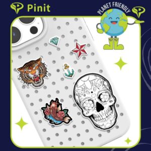 Przyrožinės spalvosi Pinit Tattoo Pin do Pinit DėklasWzór 3 - Image 2