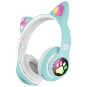 Defender ausinės Bluetooth Freemotion B585 Led celadon (63588)