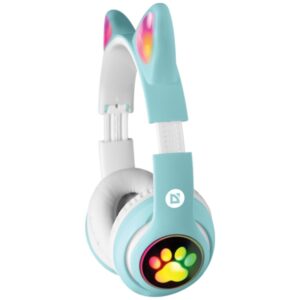 Defender ausinės Bluetooth Freemotion B585 Led celadon (63588) - Image 5