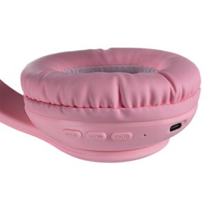Defender ausinės Bluetooth Freemotion B505 Led rožinės spalvos (63505) - Image 9