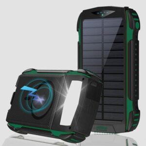 4smarts Powerbank Solarny TitanPackRugged UltiMag 20000mAh žalios spalvos 540244 - Image 2