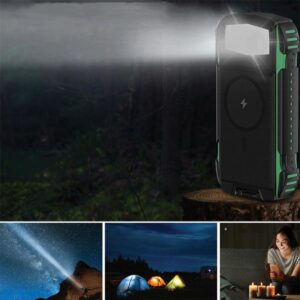 4smarts Powerbank Solarny TitanPackRugged UltiMag 20000mAh žalios spalvos 540244 - Image 6