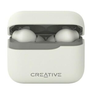 Creative Zen Air Plus belaidės ausinės kreminės Bluetooth 5.3 ANC - Image 3