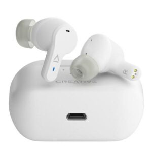 Creative Zen Air Pro belaidės ausinės baltos Bluetooth 5.3 ANC - Image 3