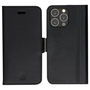 Dėklas dbramante 1928 Copenhagen Wallet skirtas Apple iPhone 14 Pro Max juodos spalvos