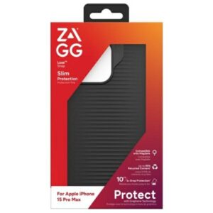 Dėklas ZAGG Luxe Snap skirtas Apple iPhone 15 Pro Max juodos spalvos - Image 4