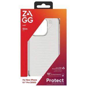 Dėklas ZAGG Luxe Snap skirtas Apple iPhone 15 Pro skaidrus - Image 9
