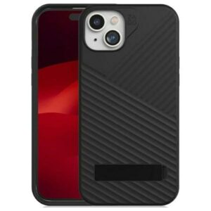 Dėklas ZAGG Denali Snap Kickstand skirtas Apple iPhone 14 Plus / 15 Plus juodos spalvos