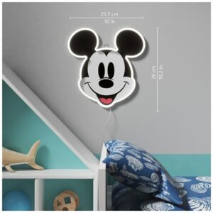 Neon Yellowpop Disney Mickey Printed Face - Image 3