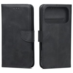 Marv Wallet Dėklas Apple iPhone 17 Pro juodos spalvos