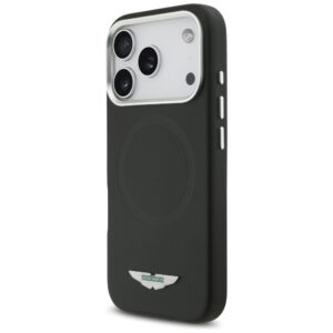 Dėklas Aston Martin HC FW Logo MagSafe Apple iPhone 17 Pro juodos spalvos - Image 2